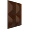 Ekena Millwork 11 7/8in. W x 11 7/8in. H Swindon EnduraWall Decorative 3D Wall Panel Covers 0.98 Sq. Ft. WP12X12SWCDC - alternate 2